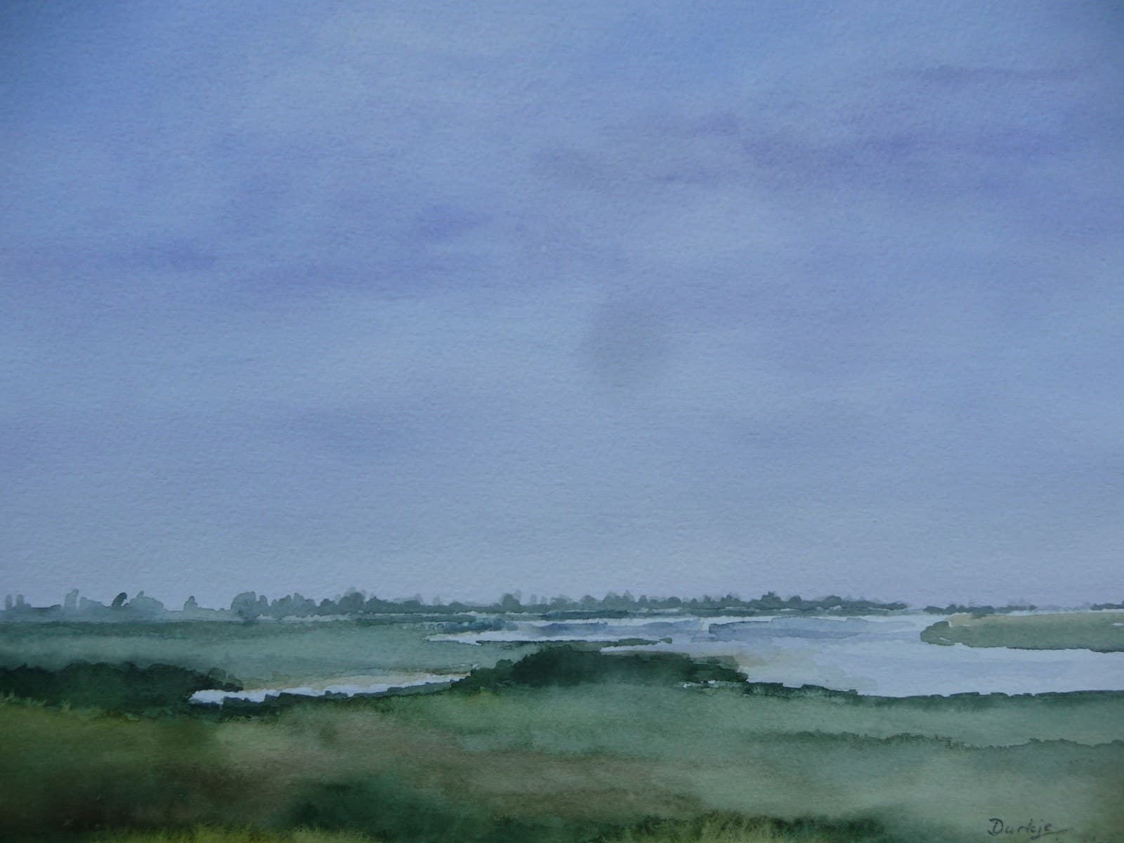 Aquarel schilderij 7