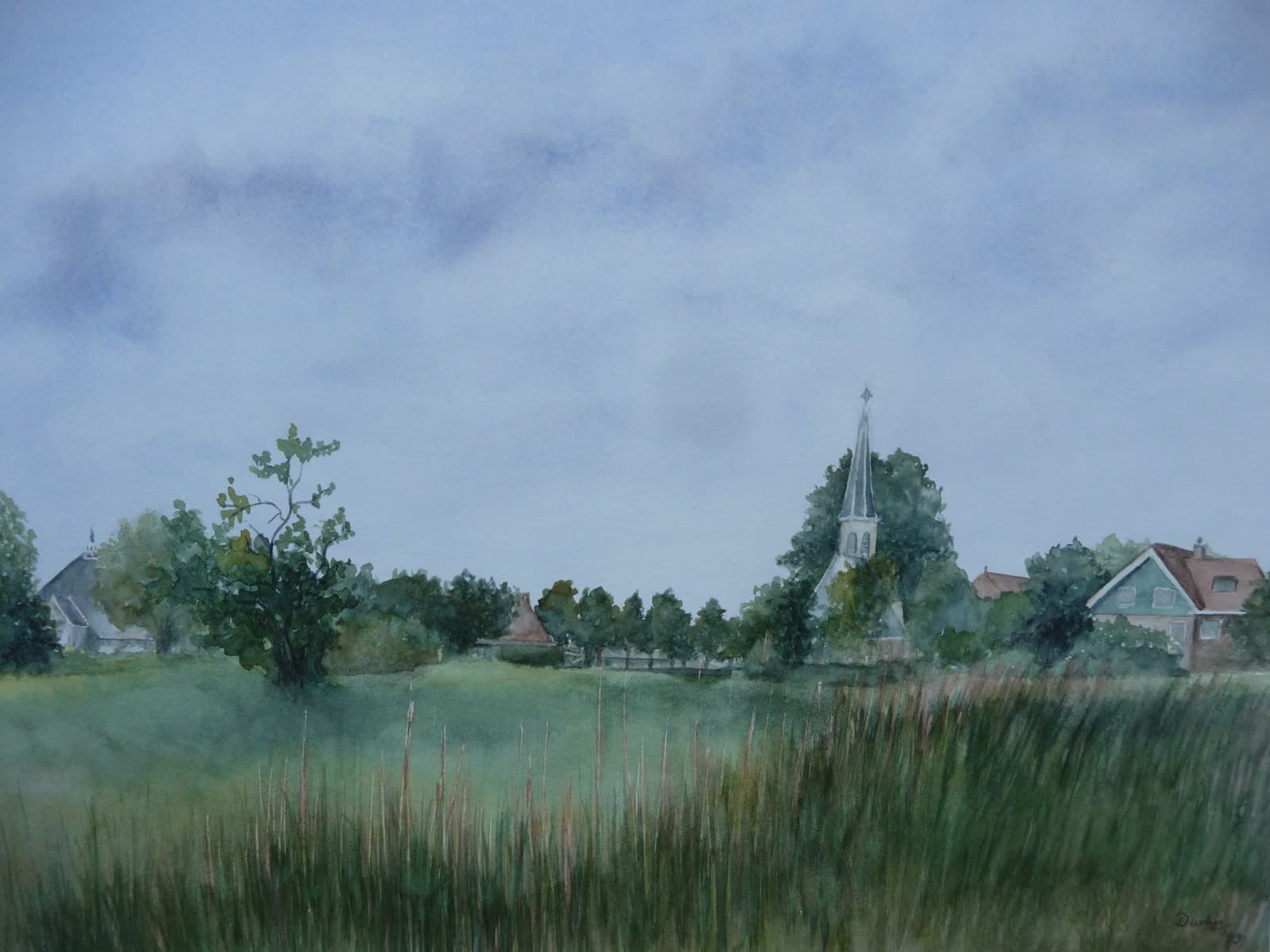 Aquarel schilderij 17