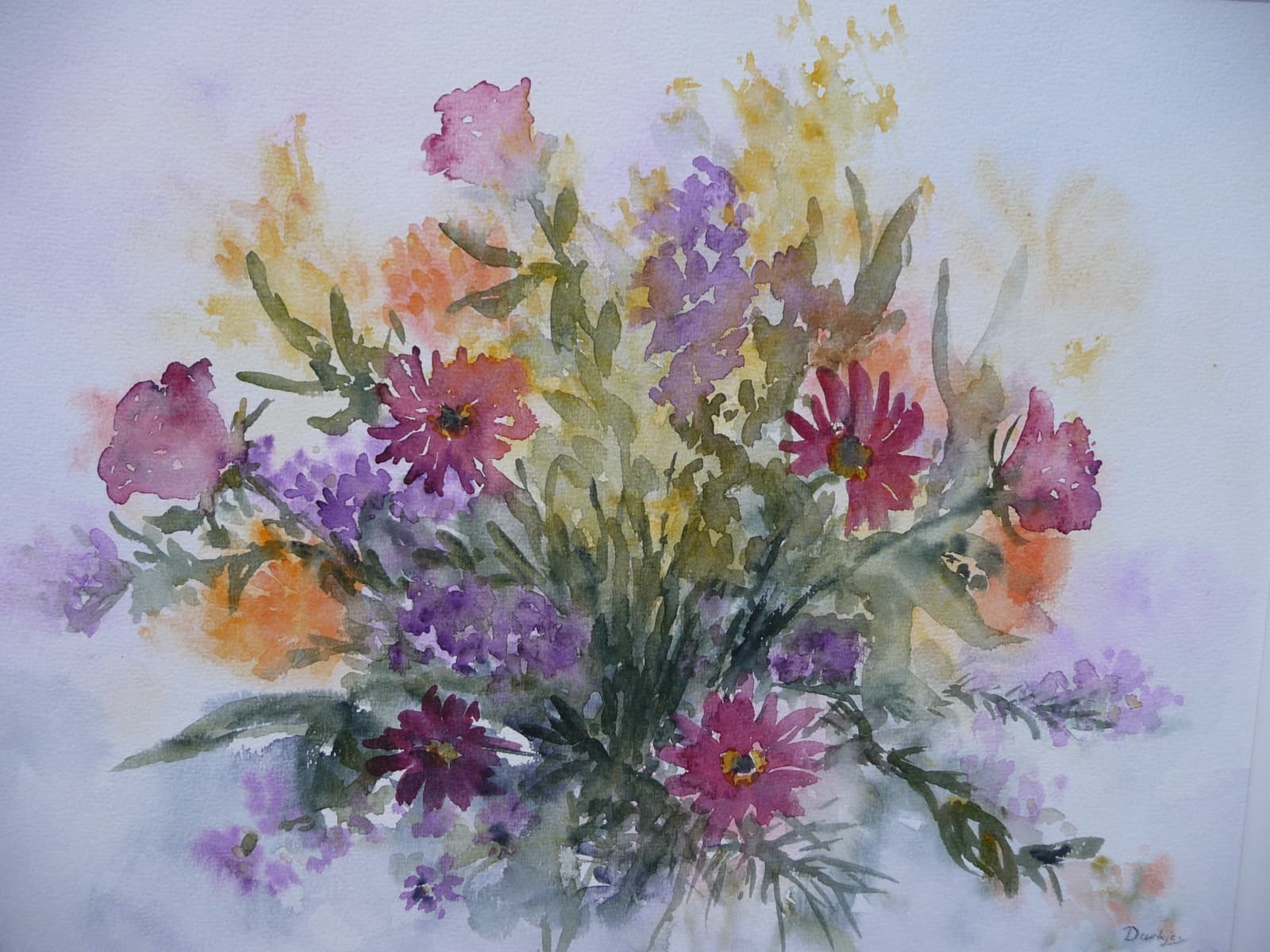Aquarel schilderij 23