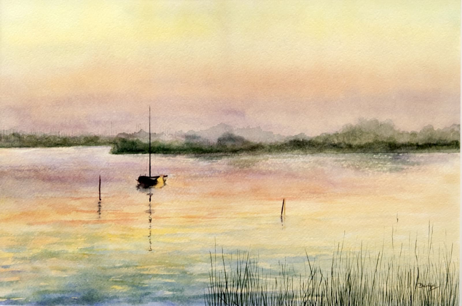 Aquarel schilderij 3